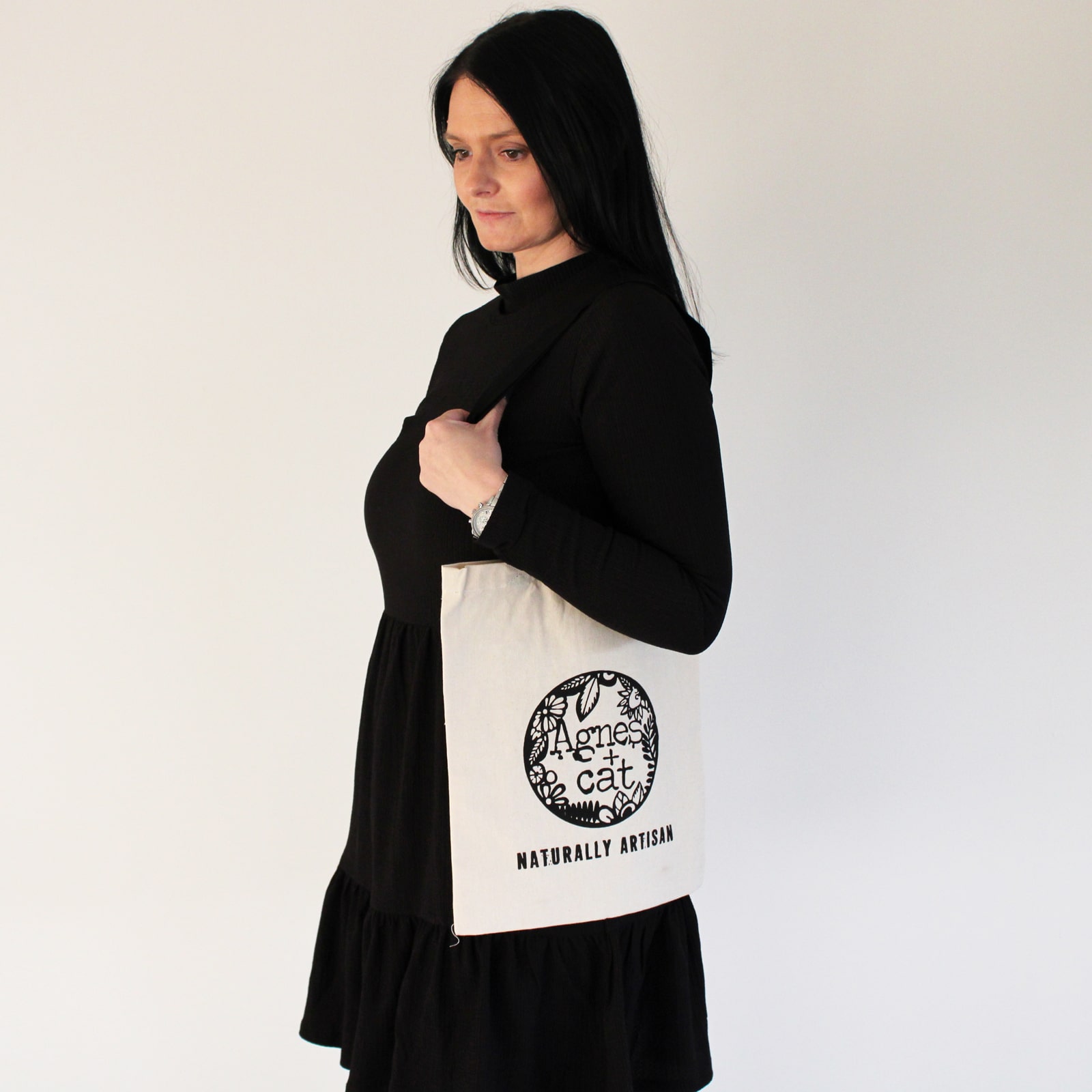 Wholesale black tote online bags